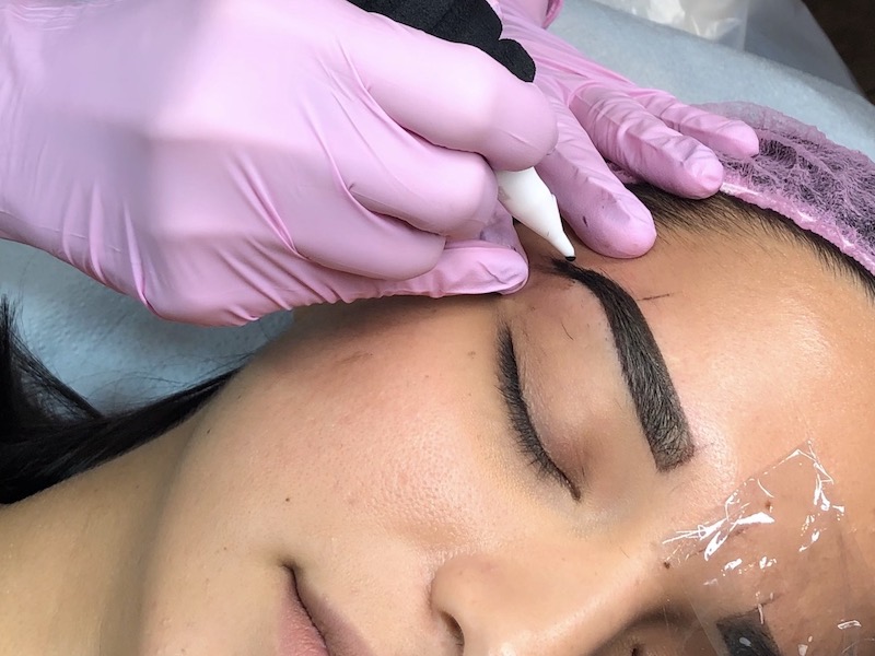 Pinkiou Permanent Makeup Pen Machine Eyebrow Tattoo India  Ubuy